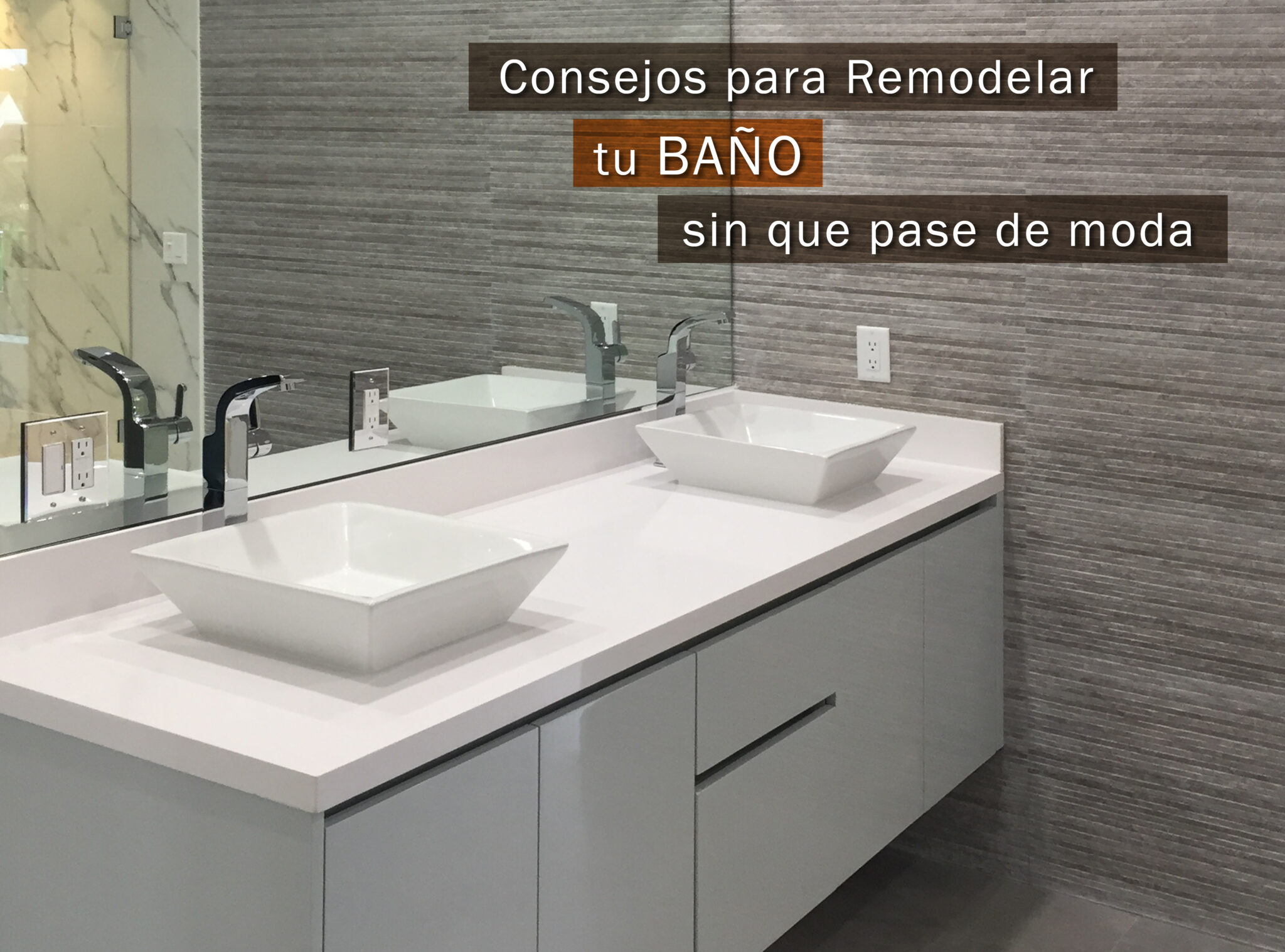 Remodelar el Baño sin que pase de moda