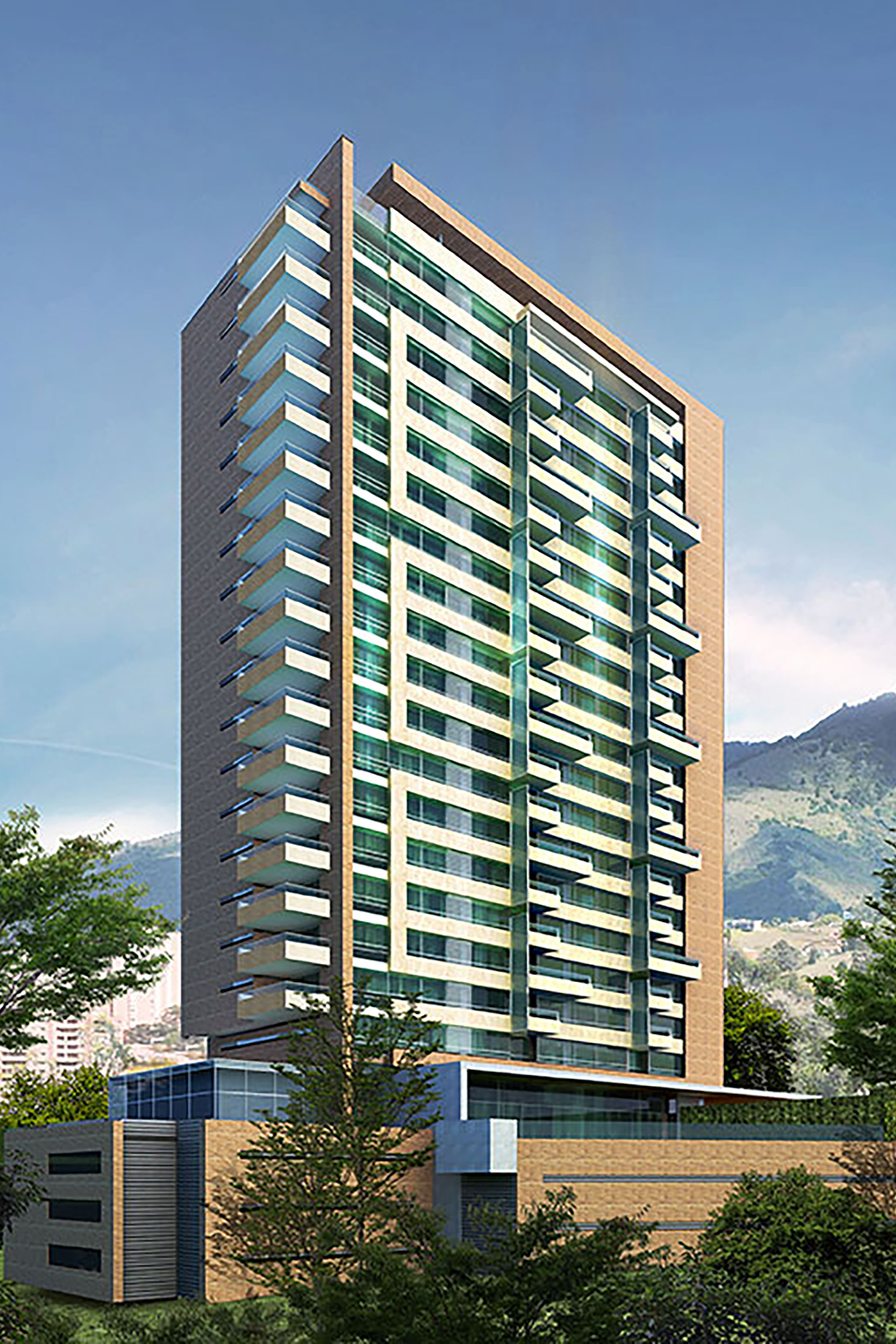 Fachada Torre Suites
